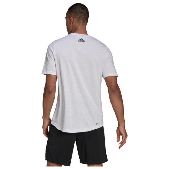 Adidas Ανδρική κοντομάνικη μπλούζα Aeroready Designed To Move Adidas Ανδρική κοντομάνικη μπλούζα Aeroready Designed To Move